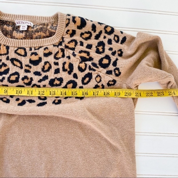 Merona Cheetah print Pullover sweater - Picture 6 of 9